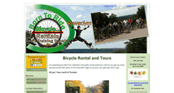 Desktop Screenshot of borntoridebicycle.com
