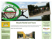 Tablet Screenshot of borntoridebicycle.com